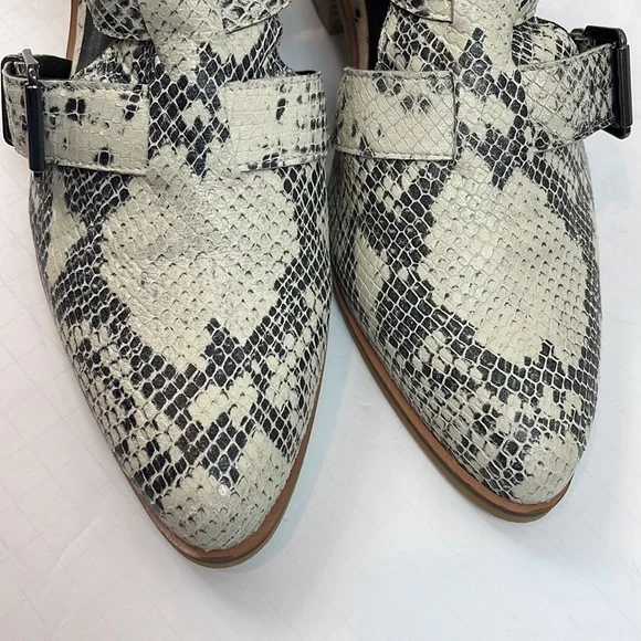 - CREVO JESSAMINE SNAKESKIN CAGE BOOTIES - Picture 4 of 6